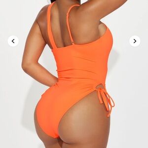 Vibrant Orange  Swimwear